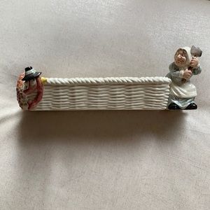 Fitz & Floyd Pilgrims Progress Tidbit Dish